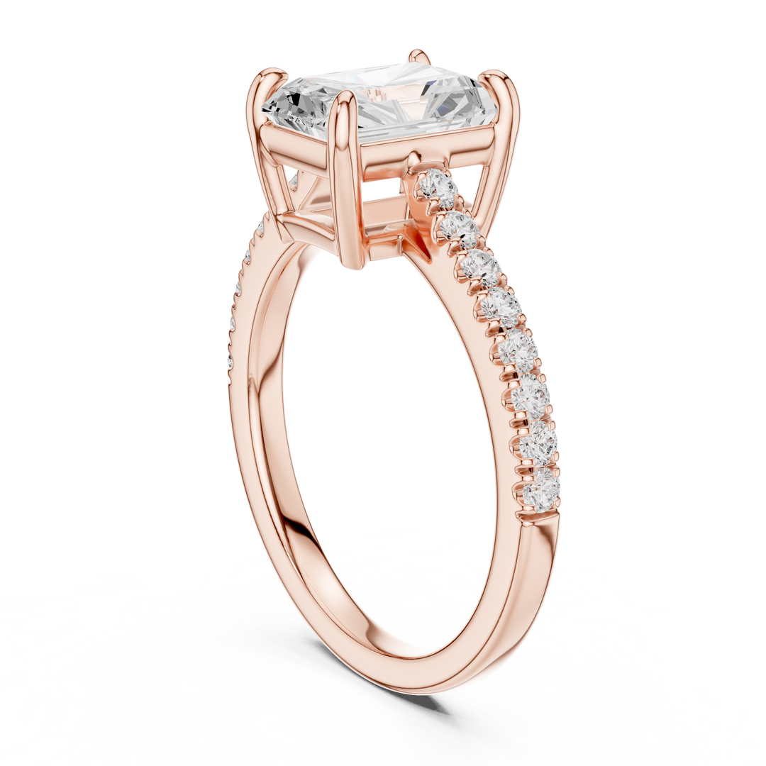 Luxe 2.00ct Radiant Cut Diamond Ring