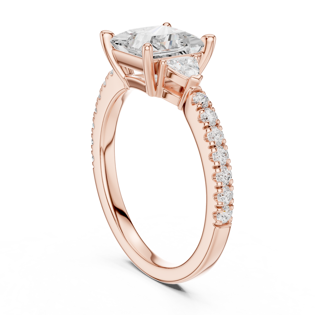 Sophia Princess Cut Diamond Ring