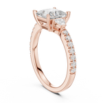 Load image into Gallery viewer, Sophia Princess Cut Diamond Ring

