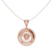 Medusa Bezel Pendant — 0.62ct