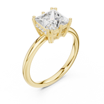 Load image into Gallery viewer, Crystelle Princess Cut Diamond Accent Ring
