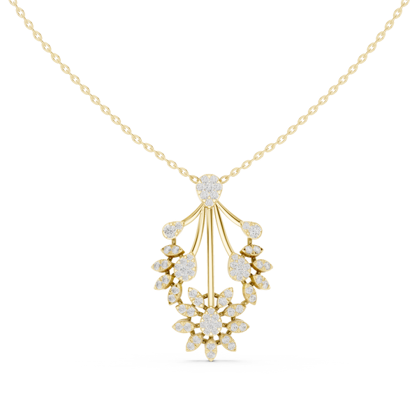 Fan Chandelier Pendant — 1.00ct