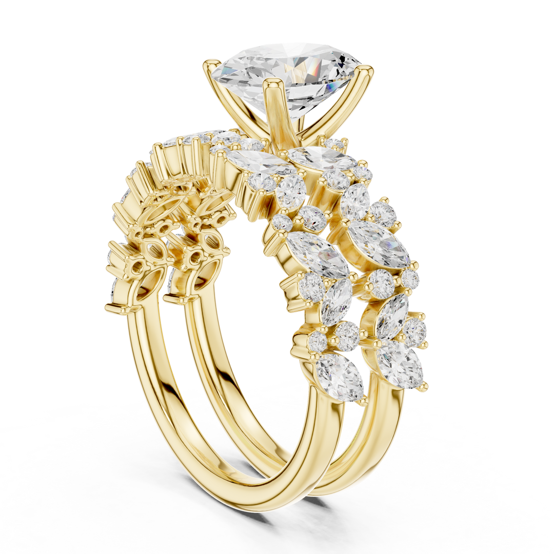 Serene 1.67ct Oval Diamond Ring