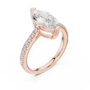 Amore 2.00ct Heart Shaped Diamond Ring