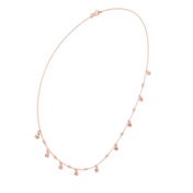 Diamond Station Necklace — 0.36ct