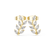 Ila Diamond Solitaire Stud Earrings