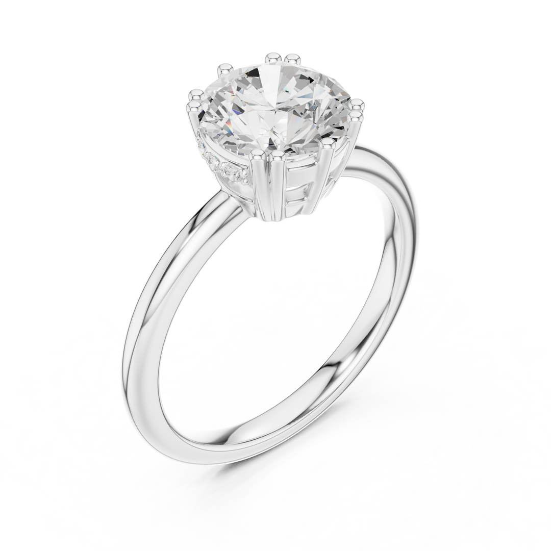 Lumière 2.00ct Round Brilliant Diamond Ring