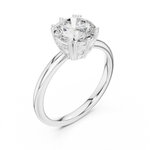 Load image into Gallery viewer, Lumière 2.00ct Round Brilliant Diamond Ring
