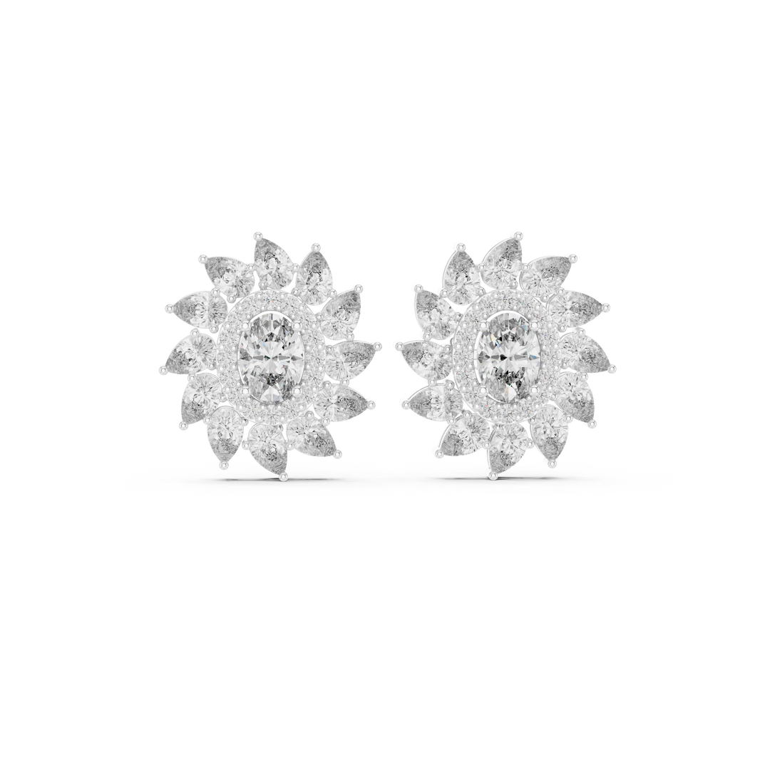 Nova Earring — 3.39ct