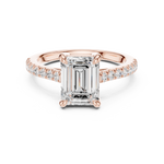 Load image into Gallery viewer, Vivienne 2.00ct Emerald Cut Diamond Ring
