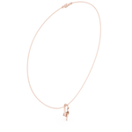 Load image into Gallery viewer, Sculptural Curved Necklace — 0.50ct

