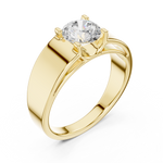 Load image into Gallery viewer, Classic Solitaire Mens Ring — 0.95ct
