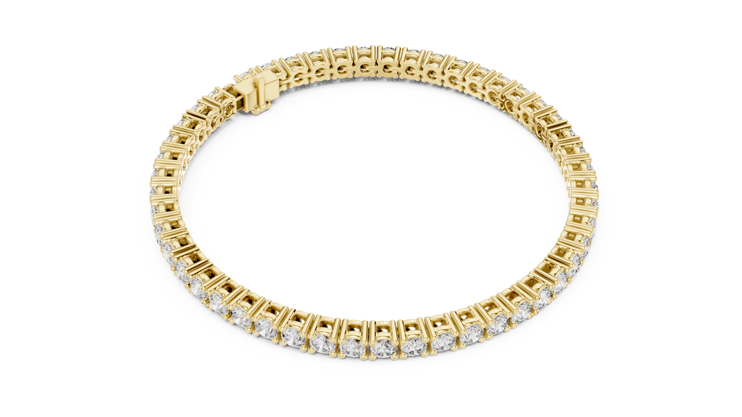 Dense Pavé Tennis Bracelet — 6.37ct