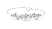 Cascading Cluster Bracelet — 3.03ct