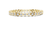 Bezel Tennis Bracelet — 9.30ct