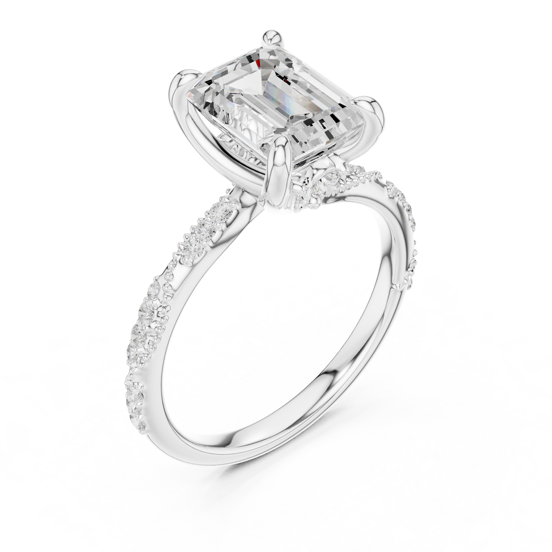 Sovereign 2.50ct Emerald Cut Diamond Ring