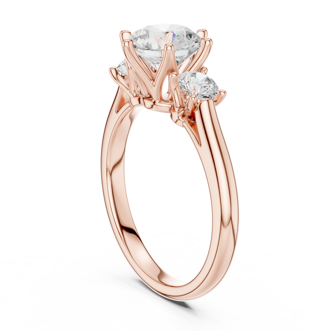 Soleil 1.50ct Round Brilliant Diamond Ring