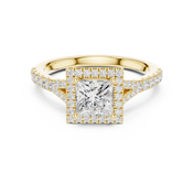 Étoile 1.00ct Princess Cut Diamond Ring