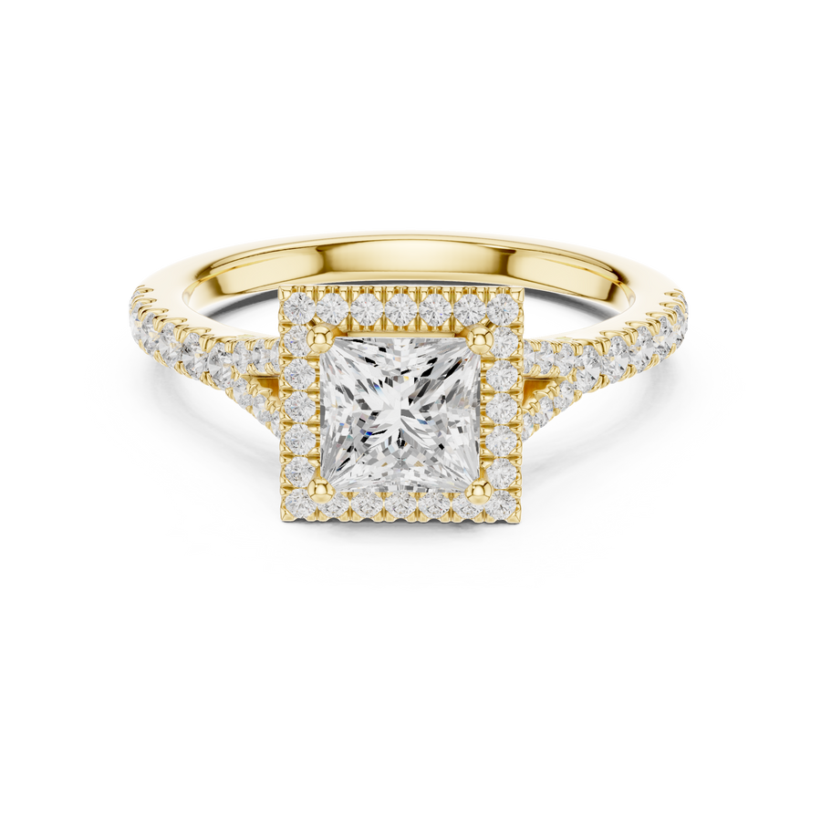 Étoile 1.00ct Princess Cut Diamond Ring