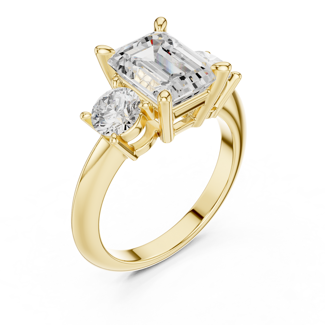 Empress 2.50ct Emerald Cut Diamond Ring