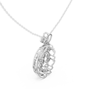 Cascading Oval Pendant — 1.06ct