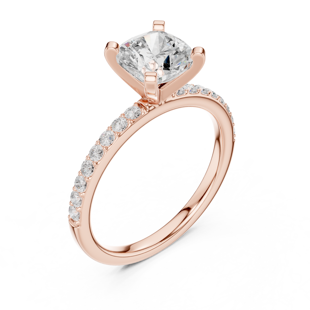 Bliss 2.00ct Cushion Cut Diamond Ring