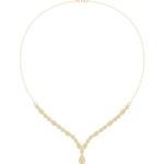 Load image into Gallery viewer, Floral Cluster Y Necklace — 1.14ct
