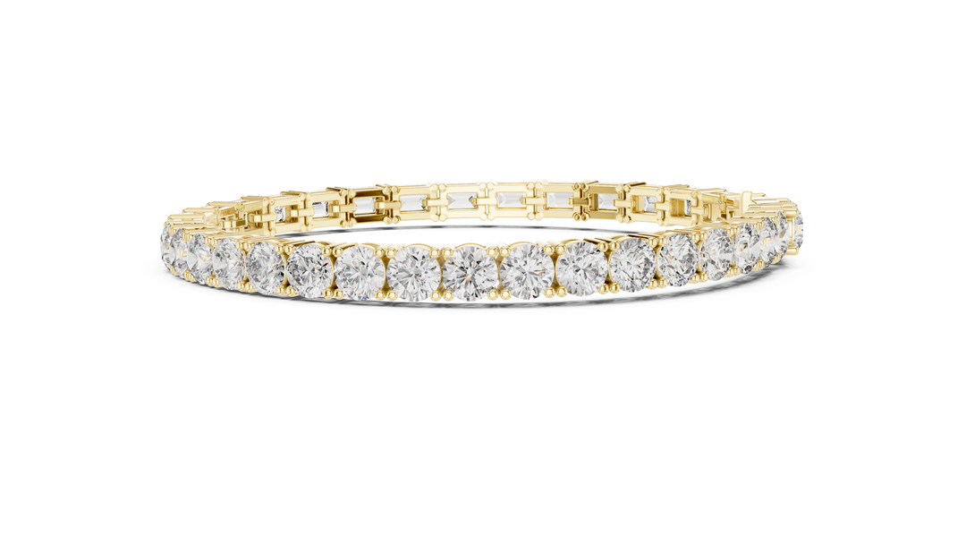Round Emerald Bracelet — 12.60ct