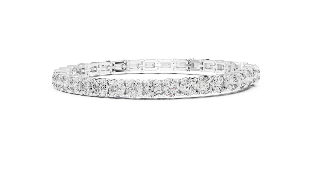 Round Emerald Bracelet — 12.60ct