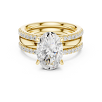 Load image into Gallery viewer, Neptune 3.63ct Oval Diamond Ring
