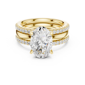 Neptune 3.63ct Oval Diamond Ring