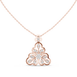 Load image into Gallery viewer, Trefoil Clover Pendant — 0.86ct
