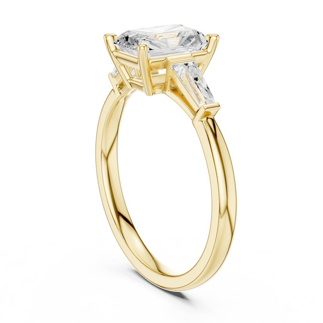 Magnolia 1.56ct Radiant Cut Diamond Ring