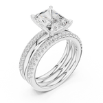 Load image into Gallery viewer, Titan 3.43ct Radiant Cut Diamond Ring
