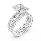 Titan 3.43ct Radiant Cut Diamond Ring
