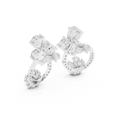 Lumiere Diamond Halo Stud Earrings