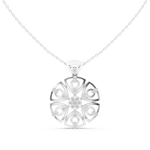 Load image into Gallery viewer, Sunburst Lattice Pendant — 0.79ct

