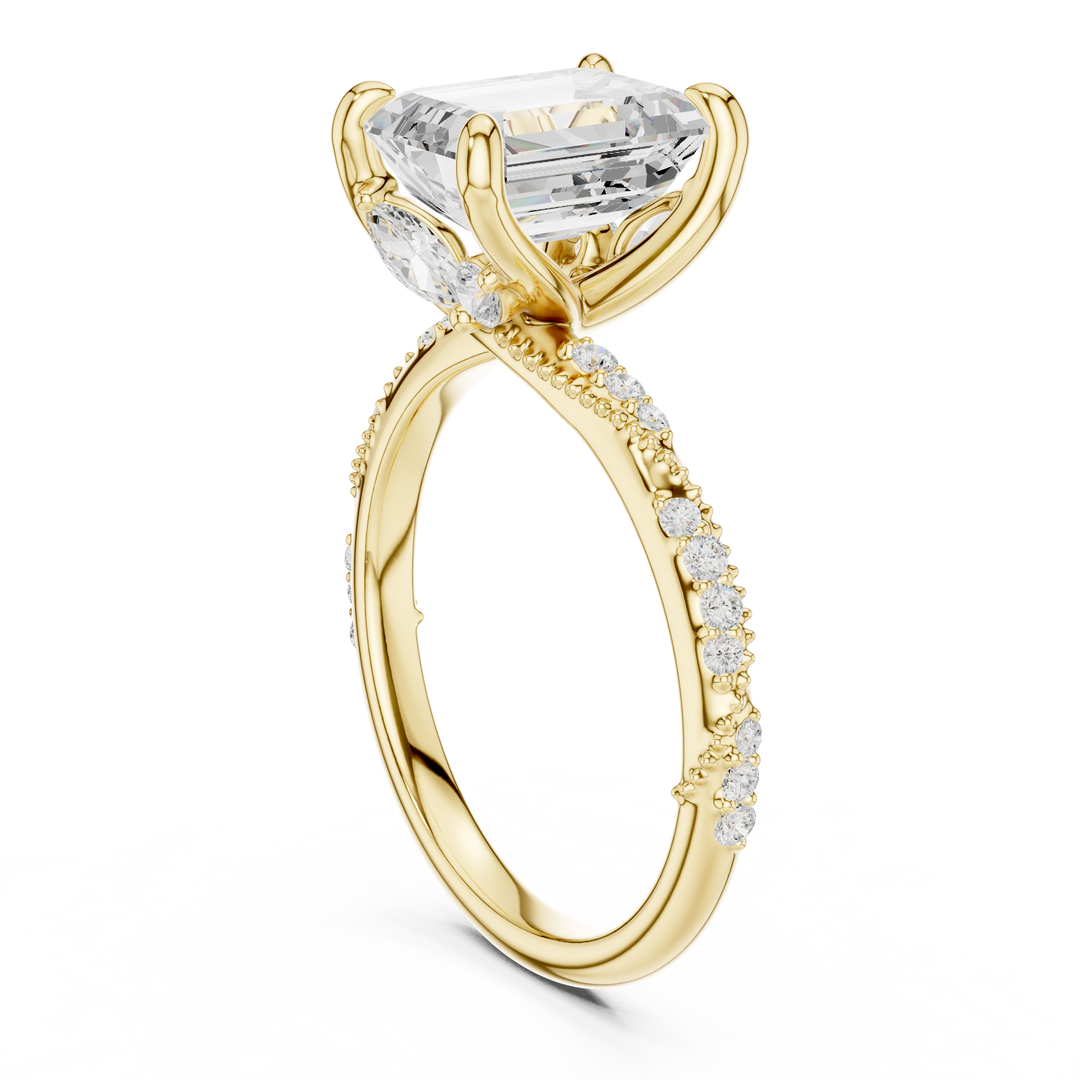 Sovereign 2.50ct Emerald Cut Diamond Ring