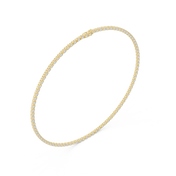 Even-Set Tennis Necklace — 14.02ct