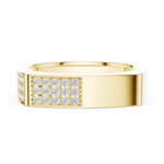 Load image into Gallery viewer, Pavé Surface Mens Ring — 0.53ct
