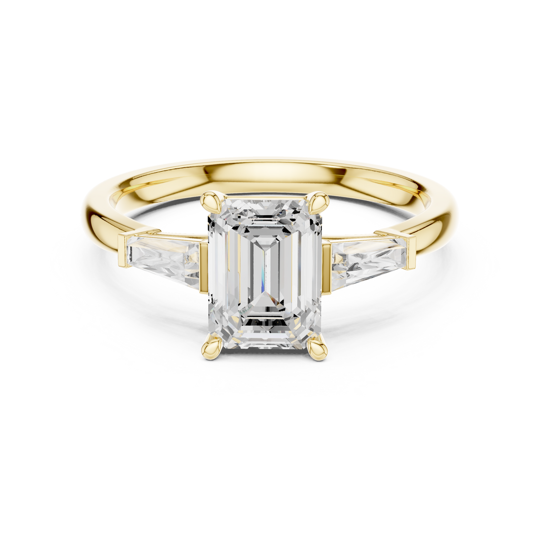 Rafaela 1.31ct Emerald Cut Diamond Ring