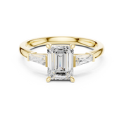 Rafaela 1.31ct Emerald Cut Diamond Ring