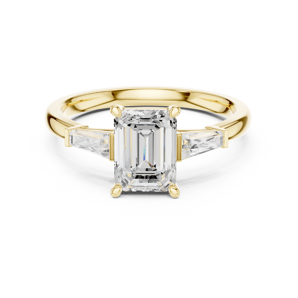 Rafaela 1.31ct Emerald Cut Diamond Ring