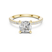 Bliss 2.00ct Cushion Cut Diamond Ring