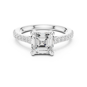 Nova 2.00ct Cushion Cut Diamond Engagement Ring