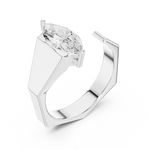 Load image into Gallery viewer, Marquise Statement Mens Ring — 1.00ct
