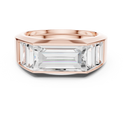 Multi Baguette Mens Ring — 3.42ct