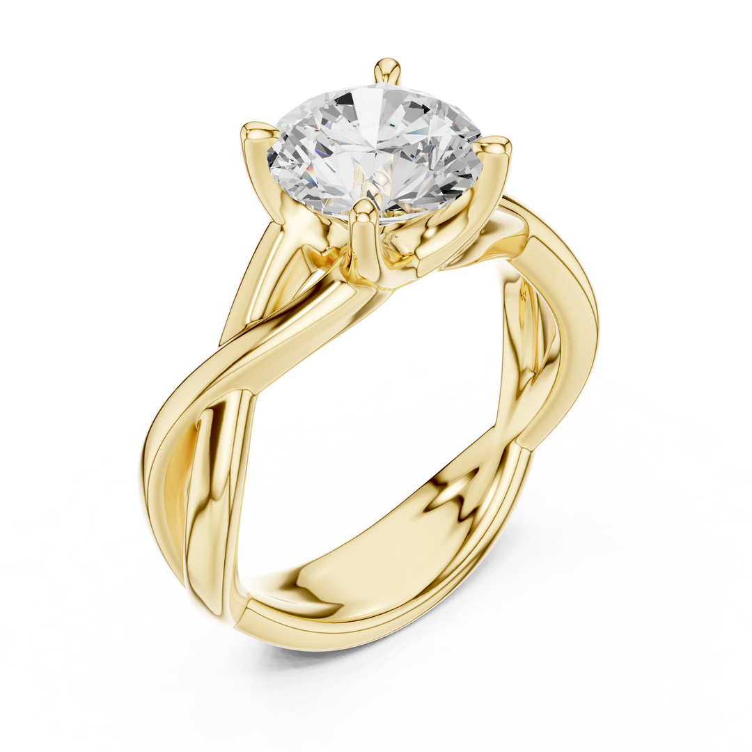 Aurora 2.00ct Round Brilliant Diamond Solitaire Ring