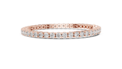 Clasp Tennis Bracelet — 7.42ct