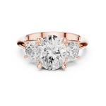 Load image into Gallery viewer, Prestige 2.50ct Oval Diamond Engagement Ring
